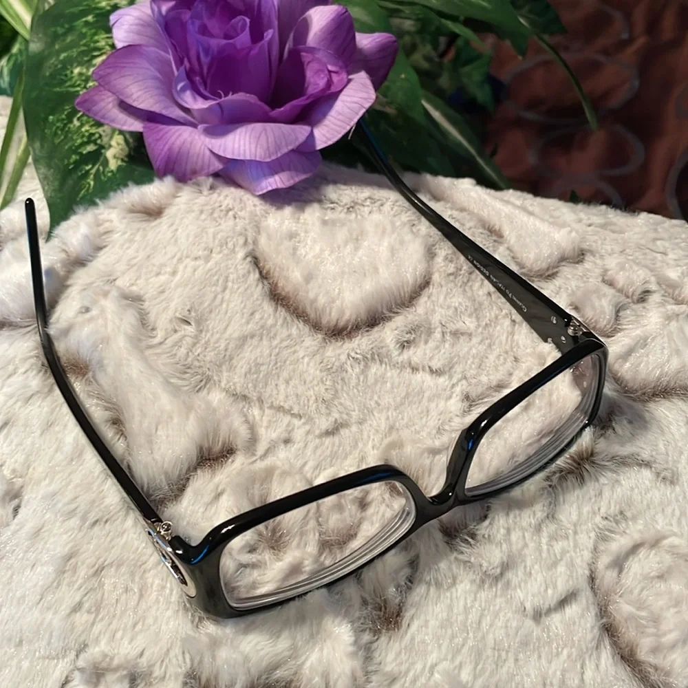 Gianni Prescription Quality rectangular Eyeglass/Sunglasses Frame Original Case